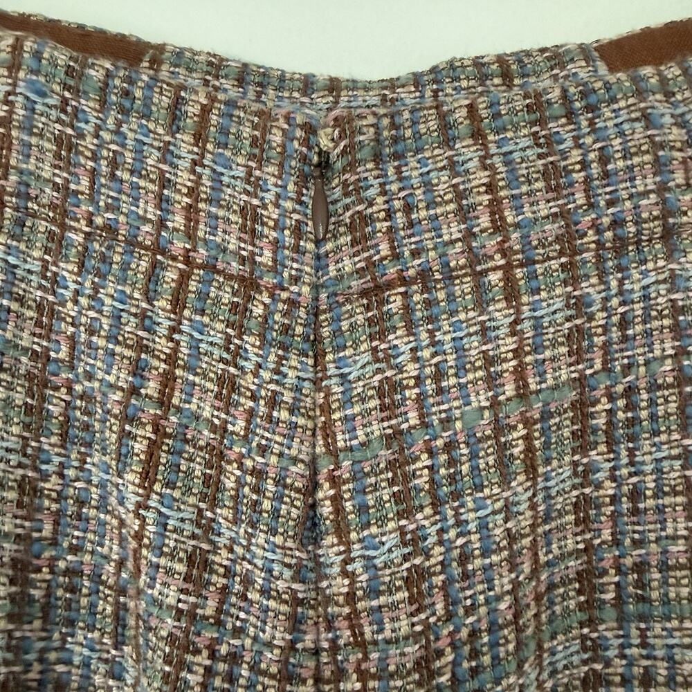 Zimmermann Tweed Culottes Sailor Button Wide Leg Cropped Pants Wool US 6 RRP$865 - Picture 9 of 9